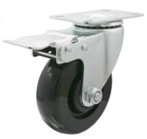 Wholesale 100mm Lockable Caster Wheels Caster Wheels With Brakes Nylon Casters from china suppliers