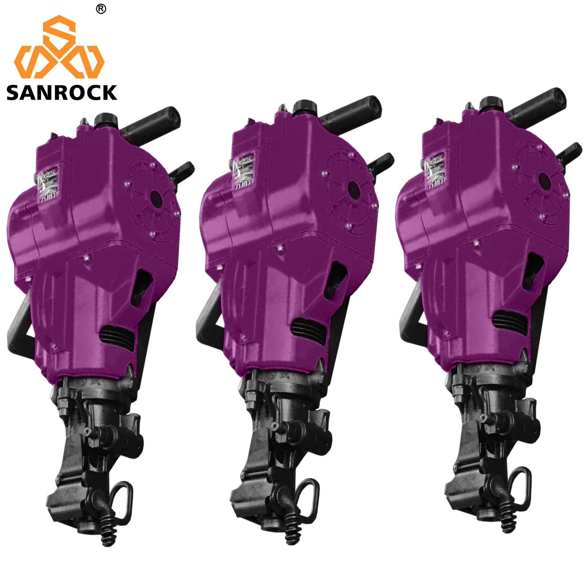 YN27C Gasoline Rock Drilling Machine Internal Combustion Rock Drill Mini Jack Hammer