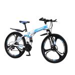 Aluminum Alloy 26 Foldable Mountain Bike 21 / 24 Speed