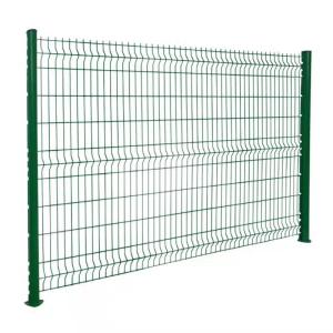 Wholesale Q195 Q235 3D Wire Curved Fence Panel 75mmx150mm 60mmx150mm from china suppliers