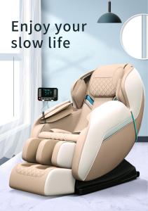 Wholesale LCD Panel Leather Massage Recliner Full Body Chair 8D Hip EMS Zero Gravity Full Body Electric Shiatsu Massage Chair from china suppliers