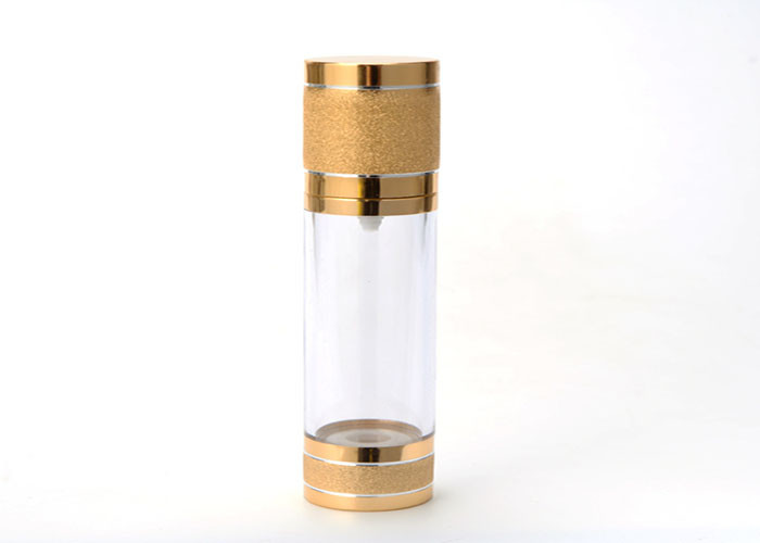 Color Customized Airless Pump Bottles / Airless Cosmetic Bottles For Cosmetic Packaging