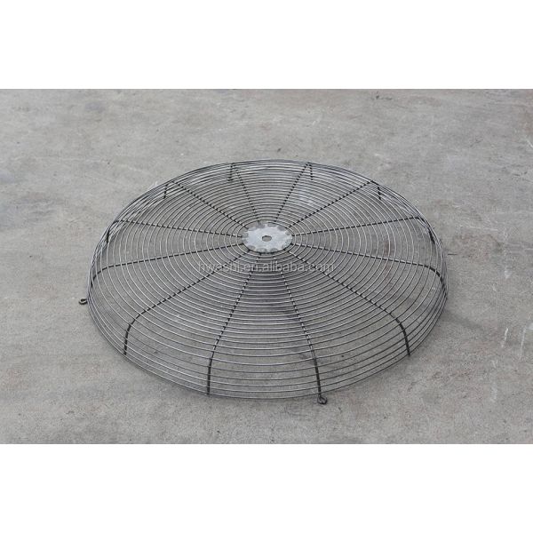 Industrial Spiral Fan Guard Automatic Welding Machine Double Station HWASHI