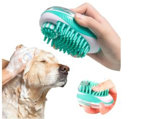 Wholesale Lightweight Pet Wash Brush Tpe Rubber dog bath scrubber from china suppliers