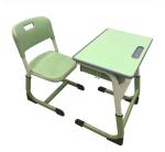 Classroom Steel School Furniture Study Desk And Chair Customized Size / Color