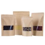 Heat Sealing Stand Up 370g Kraft Paper k Bag