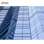 Heat Insulation Facade Glass Curtain Wall For Commercial Building Spider Curtain