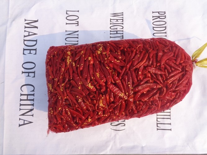 Stemless Dried Red Chilli Peppers Sichuan Chillies 10% Moisture
