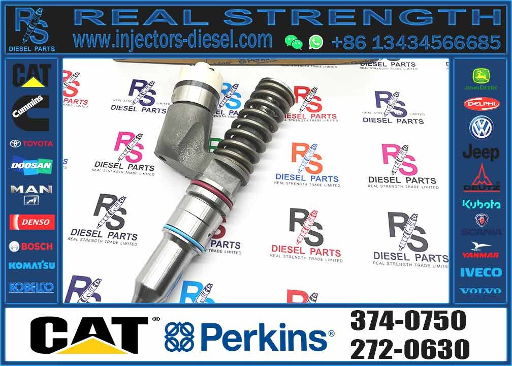374-0750 20R-2284 Diesel Fuel Injector for Caterpillar CAT C15 Engine Excavator