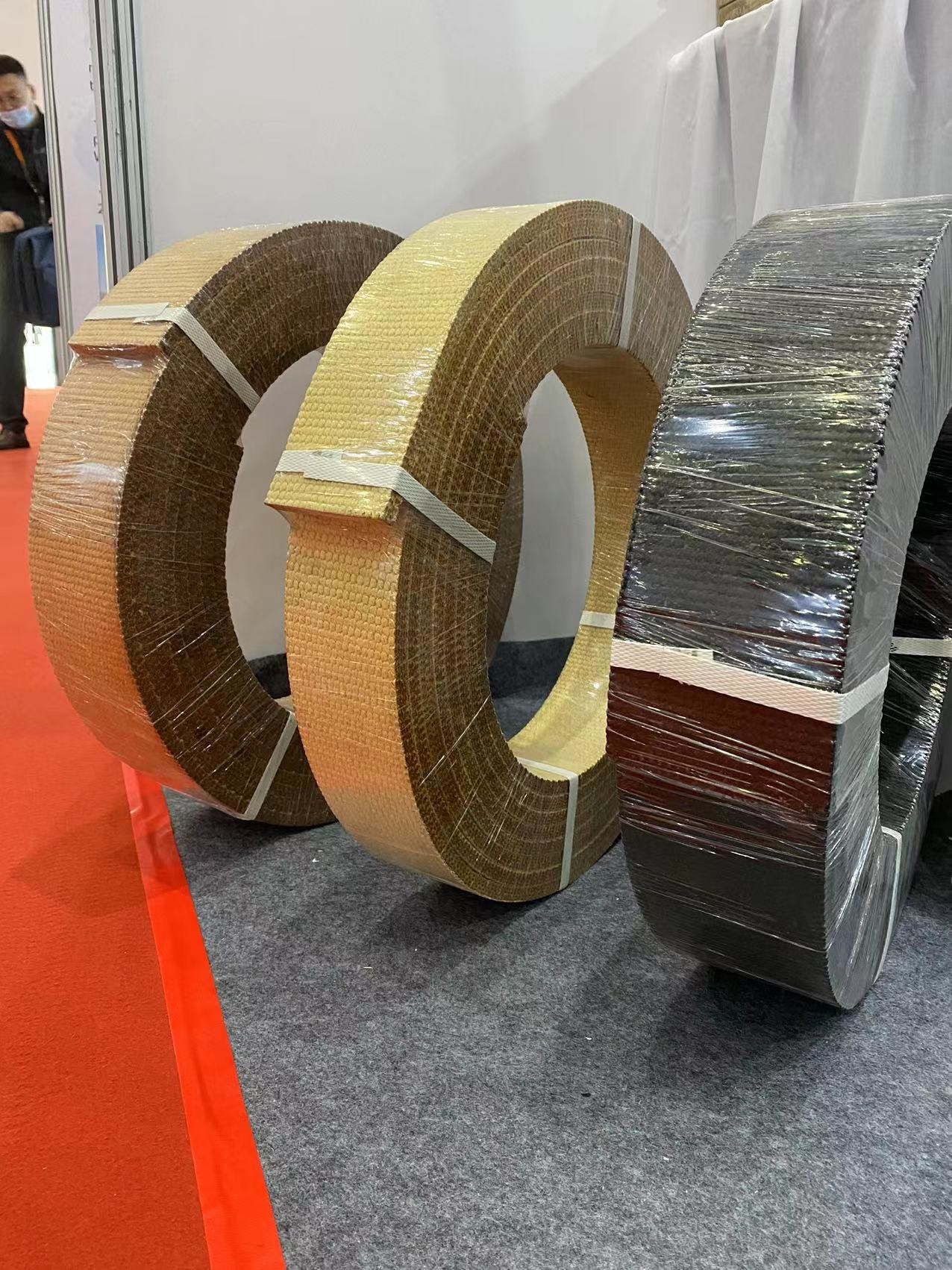 Crane Elevator Brake Lining Non Asbestos Brown Color