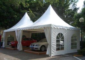 Wholesale Waterproof Aluminum Pagoda Tent , Movable Canopy Tent Frame CE Standard from china suppliers