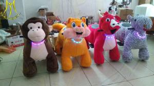 Wholesale Hansel amusement electric plush motorized animal for shopping mall from china suppliers