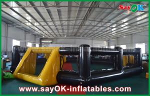 China Football Inflatable Games PVC Seal Inflatable Soccer Field Kids Indoor / Outdoor Playground Equipment on sale