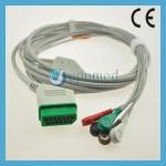 nihon koden BSM-2300 ecg cable,5 lead ecg cable,3 lead ecg cable
