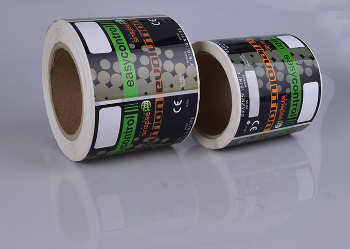 Print high quality heat-resistant self adhesive plastic electronics label sticker customized