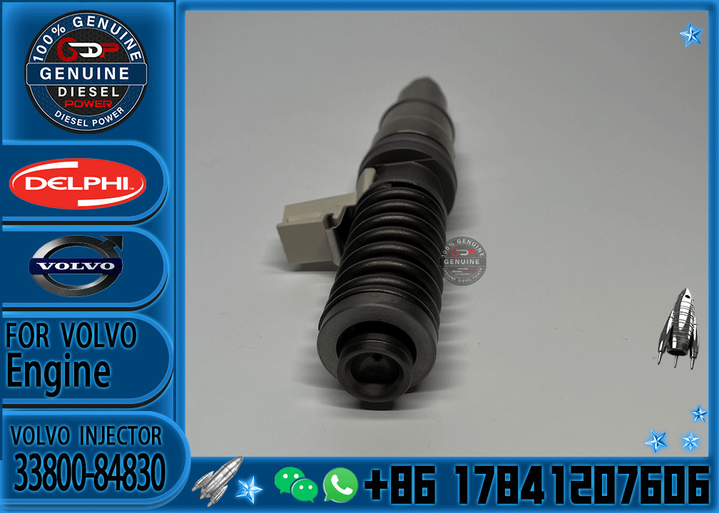Electronic Injector BEBE4D21001 33800-84830 Injector E3 Nozzle L217PBC for for Volvo Mack H Engine for H YUNDAI Euro III Truck