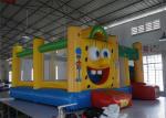 Indoor Commercial Bounce House Combo 6x5x3.5m Size Customizable Printing