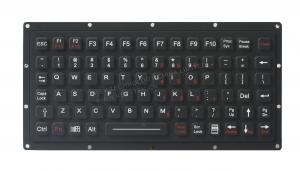 Wholesale Black Rubber Material Military Panel Mount Keyboard With Oem And Fn Keys from china suppliers