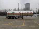 32100/31800 KG Rated Load Mass CIMC LINYU 8*4 Aluminum Alloy Liquid Fuel Tanker