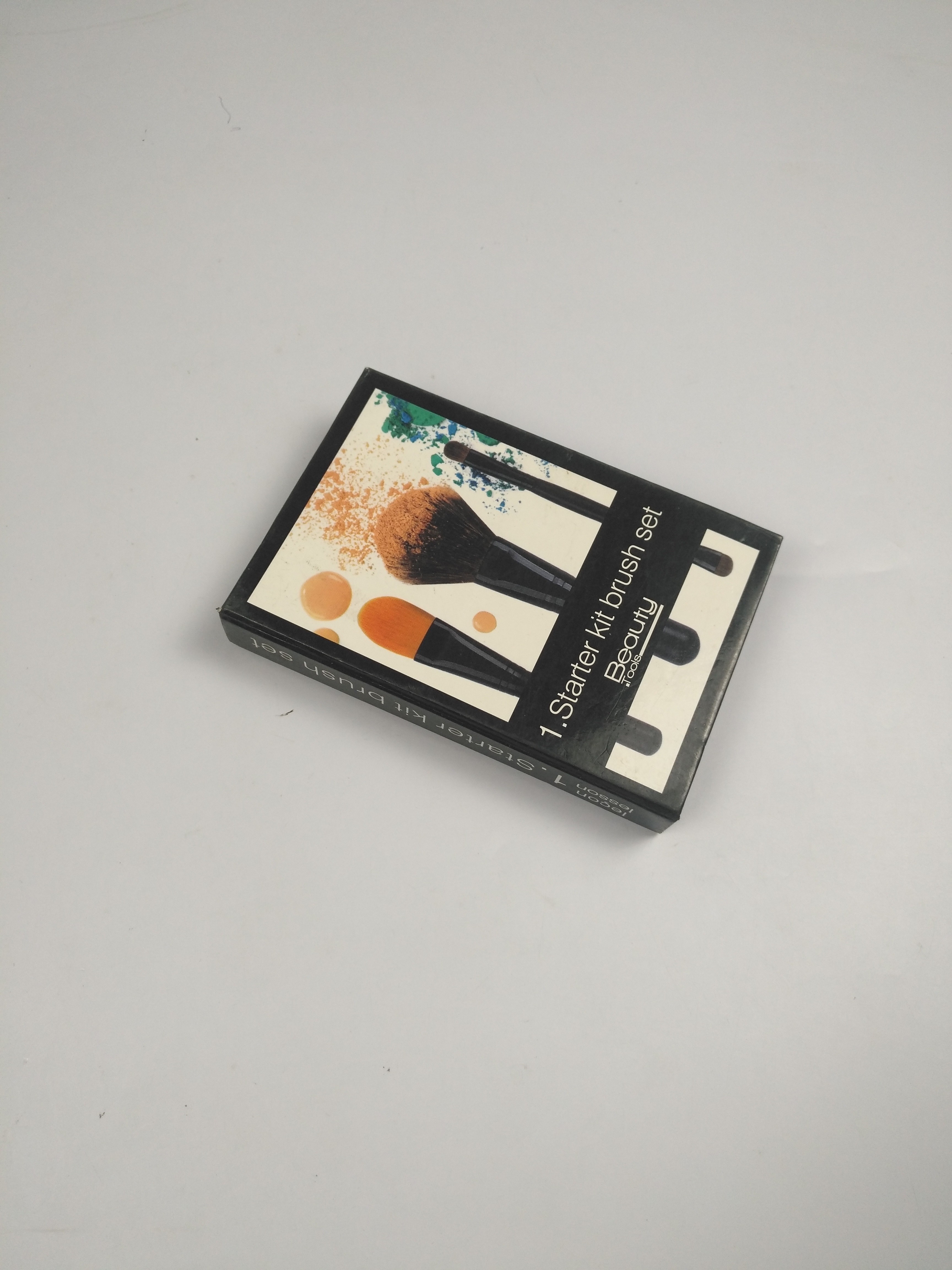Customized Magnet Cardboard Brush Makeup Box With Offset Printing Glossy Finish