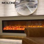 Freestanding / Insert Heater Electric Fireplace Realistic 3D Flame 1800mm