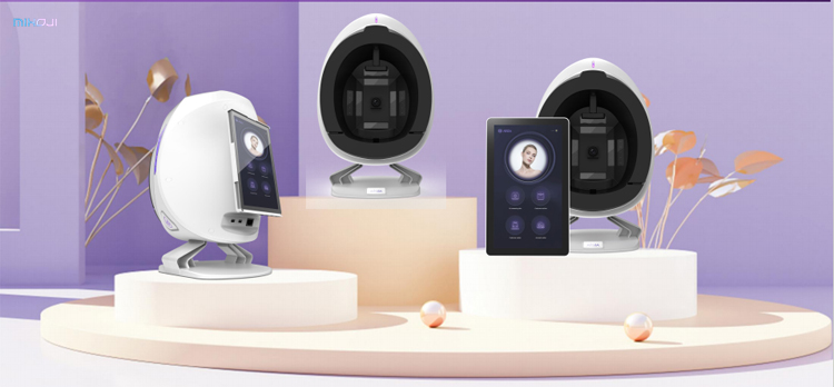 Portable Skin Analyzer Facial Machine with 36 Million Pixels Facial Analysis Touch Screen