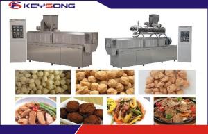 Wholesale Vegetarian Meat Soya Protein Chuncks Making Machine Fully Automatic Low Noise from china suppliers