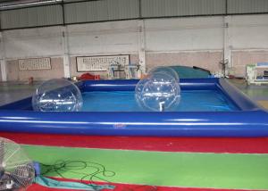 Wholesale Inflatable Family Swimming Pool With Water Zorb Ball / Inflatable Water Pool from china suppliers