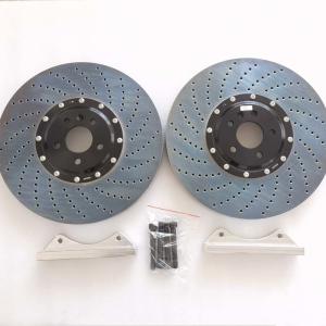Wholesale Cast Iron Drilled Brake Disc 420*40mm For Audi A6 10 Pots Brake Caliper from china suppliers