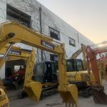 Japan KOMATSU Pc78us 7 Ton Mini Crawler Excavator in Shanghai 0-2000 Working