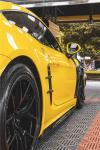New Product for Porsche Cayman Carbon Fiber Tuyere 718 Boxster Carbon Fiber Side