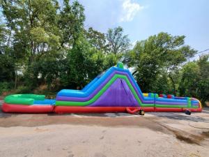 Wholesale Colorful Inflatable 70ft WET Ultimate Obstacle Course Combo from china suppliers