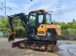 Mini Tracked Used Hyundai Excavator Hyundai HX60 Escavadora