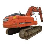 151KW Used Doosan DX300LC Crawler Excavator 1.27m3 Bucket Capacity