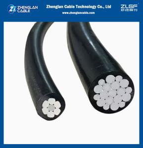 Wholesale 2*16mm2 Overhead AAC Conductor XLPE Insulation Aluminum Wire Twisted ABC Cable from china suppliers