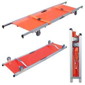 Wholesale 4 Wheels Foldable Stretcher Aluminum Alloy Flat Simple Stair Wheeled 350lb from china suppliers