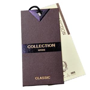 Wholesale Apparel Product String CMYK Personalized Hang Tag Custom Logo from china suppliers