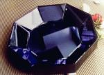 Blue Partition K9 Stained SGCC Clear Glass Crystals Panes