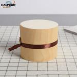 Cylindrical Wooden Box Packaging