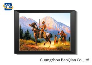 Wholesale One Flip 3D Lenticular Pictures 30 X 40 cm / 40 x 40 cm With 12 MM Frame from china suppliers