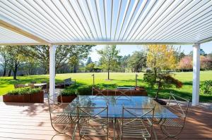 Wholesale Powder Coating Outdoor Aluminium Pergola Customized Size ISO9001 Certificate from china suppliers