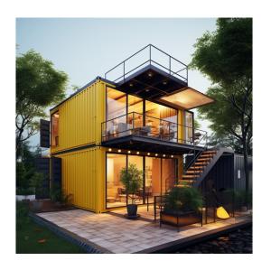Wholesale Family Steel Structure Shop 20ft/40ft EU Luxury Modern Design Prefabricated House with Kitchen Bathroom One Bedroom from china suppliers