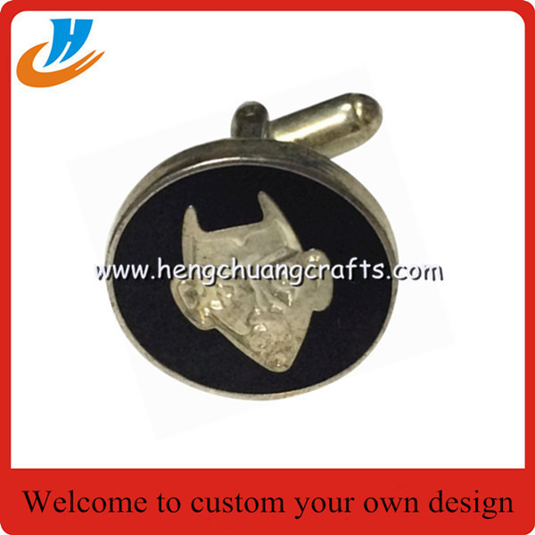 Fashion custom best price metal wedding souvenir gift cufflinks for men