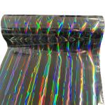 12 micron Seven color Holographic MET Lamination film for Paper Board and
