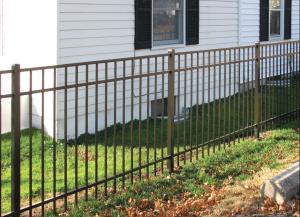 Wholesale H7ft Residential Steel Fence Panels , Non Corrosive Steel Picket Fencing from china suppliers