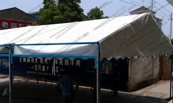 Temporary Small Size Outdoor Event Tent UV-resistant for Sales Office and