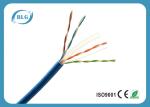 CCA UTP Indoor Cat6 Ethernet Lan Cable 4 Twisted Pairs Conductor 0.56MM