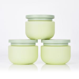 Wholesale Green Recyclable 0.5 Oz Face Cream Jar With Lid Hot Stamping from china suppliers