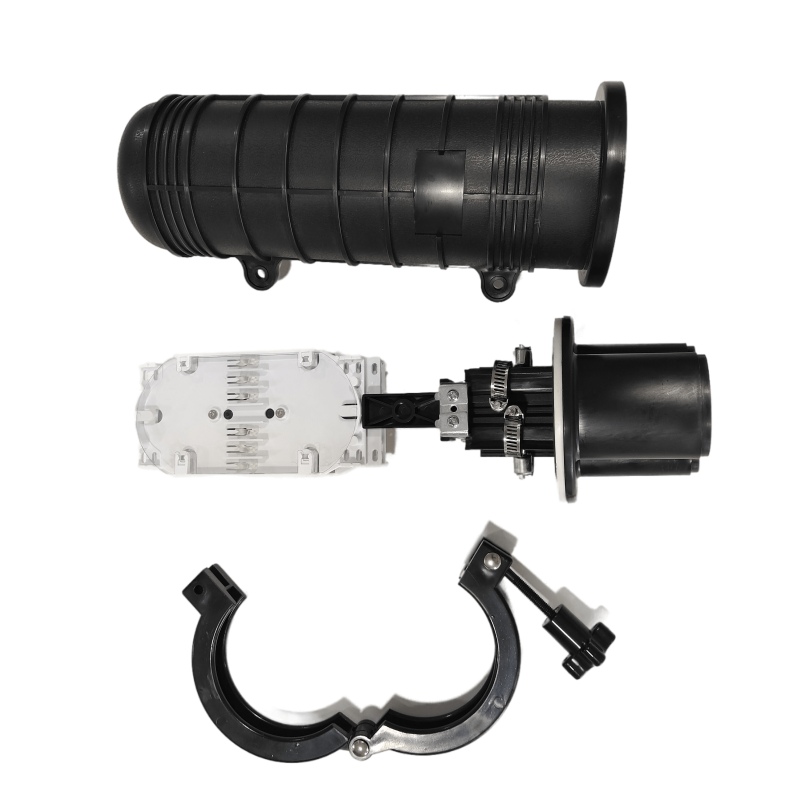 12f-19f Inlet Cable Port Inline Fiber Optic Splice Closure for Durable FTTH Equipment