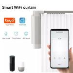2.4G Automated Curtain Track System 35W Motorized Curtain Rod Alexa